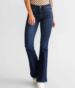 Jeans|Bottoms | Flying Monkey Mid-Rise Flare Stretch Jean Vail