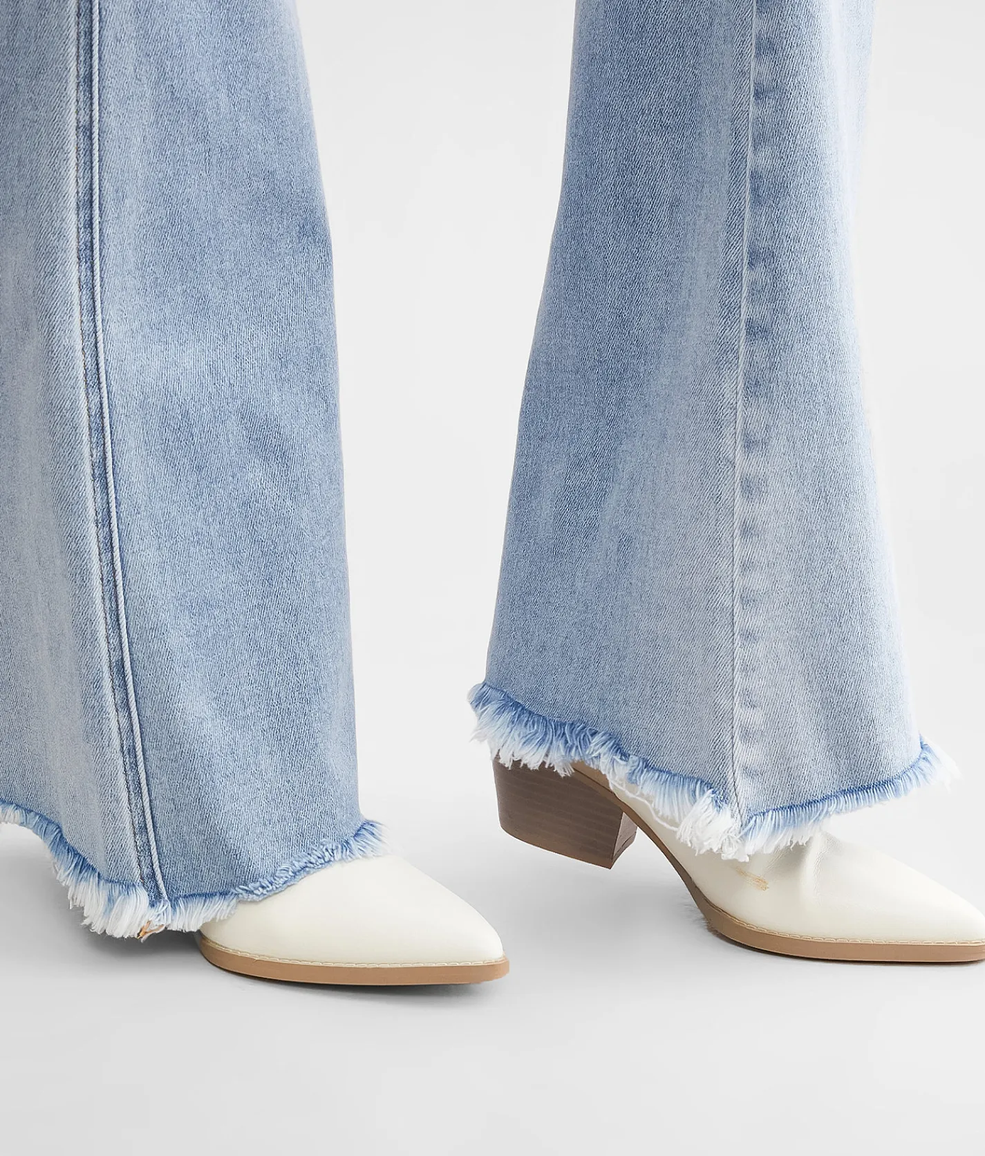 Flying Monkey Mid-Rise Flare Stretch Jean Double Take New