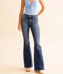 Flying Monkey Mid-Rise Flare Stretch Jean Invincible Sale