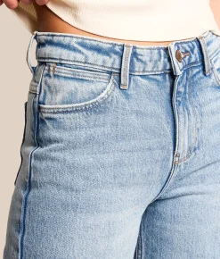Jeans | Wrangler® Mid-Rise Loose Straight Stretch Jean Blissful