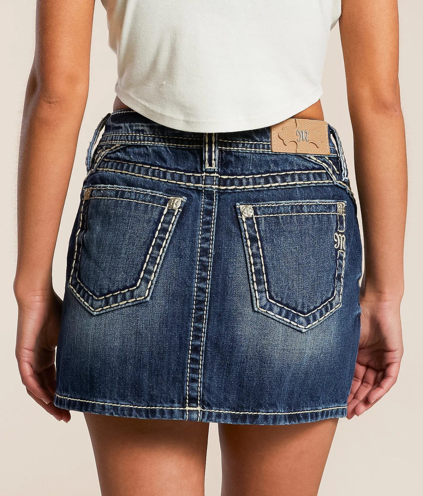 Bottoms | Miss Me Mid-Rise Mini Denim Skirt D1113
