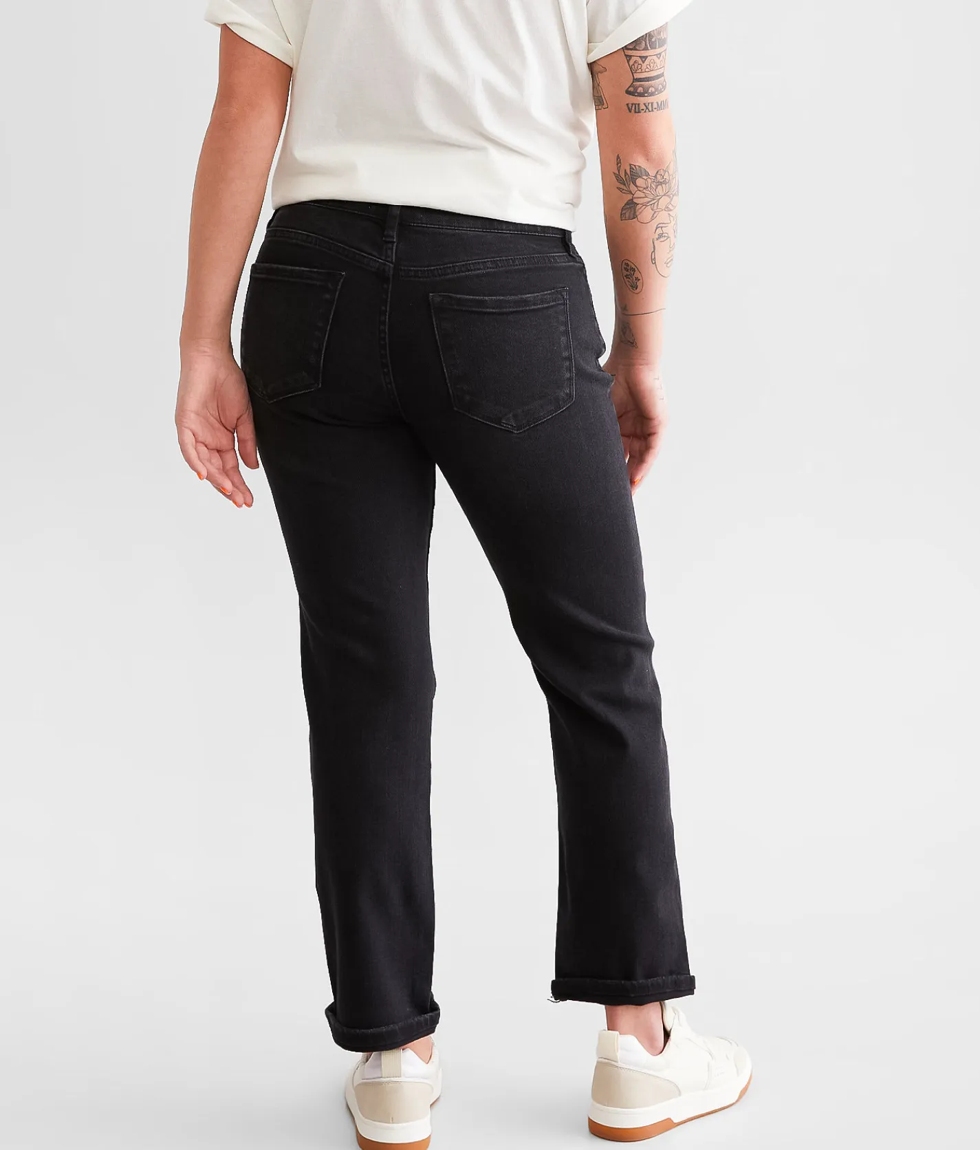 Jeans | KanCan Signature Mid-Rise Relaxed Stretch Jean Washed Black