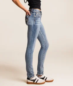 Miss Me Mid-Rise Skinny Stretch Jean M1016 Online