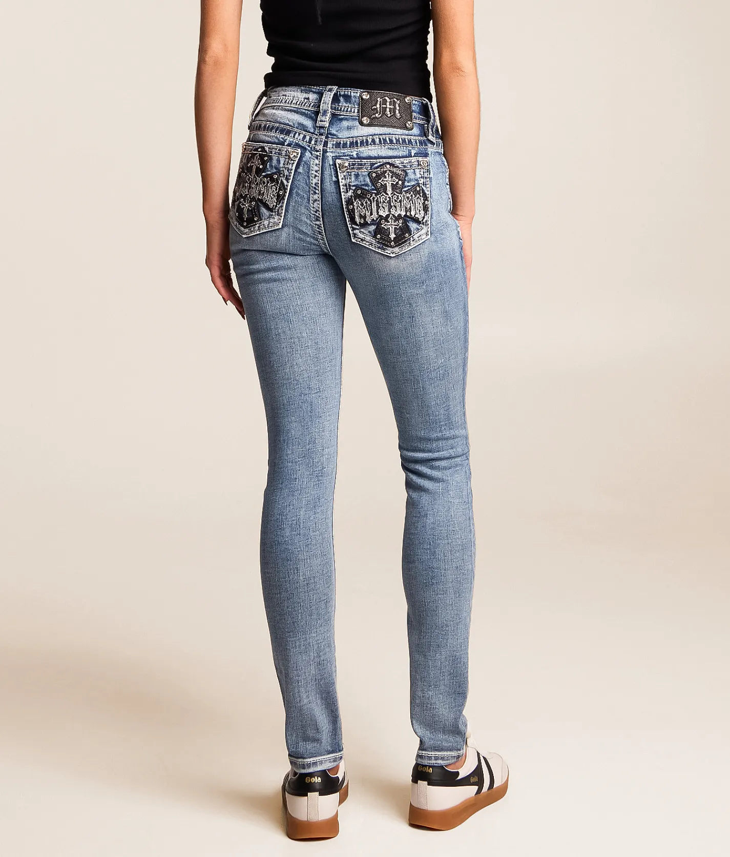 Miss Me Mid-Rise Skinny Stretch Jean M1016 Online