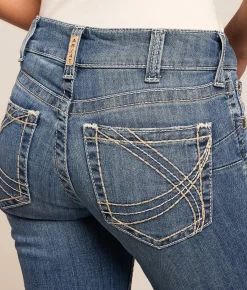 Jeans|Bottoms | Ariat Mid-Rise Straight Stretch Jean Canadian