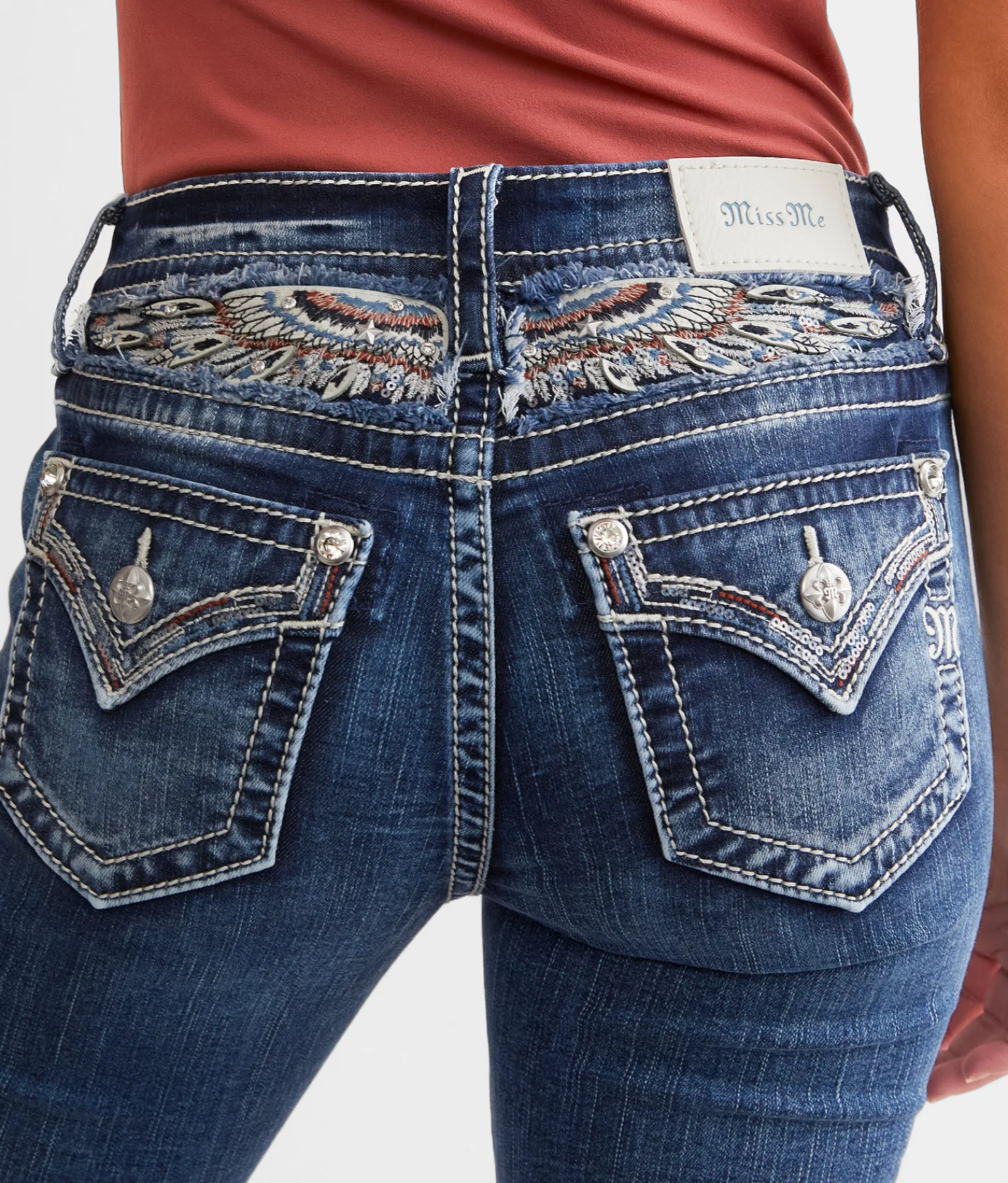 Jeans|Bottoms | Miss Me Mid-Rise Stretch Capri Jean K1075B