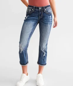 Jeans|Bottoms | Miss Me Mid-Rise Stretch Capri Jean K1075B