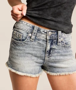 Miss Me Mid-Rise Stretch Short L393 Outlet