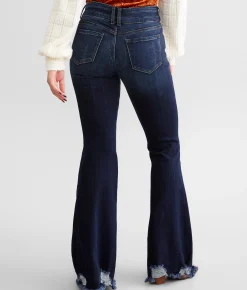 KanCan Signature Mid-Rise Super Flare Stretch Jean Pam Clearance