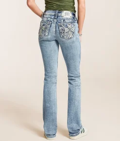 Jeans | Miss Me Mid-Rise Tailored Boot Stretch Jean M1076