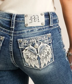 Jeans|Bottoms | Miss Me Mid-Rise Tailored Boot Stretch Jean K1483