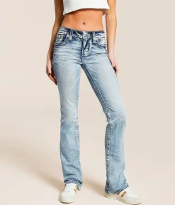 Jeans|Bottoms | Miss Me Mid-Rise Tailored Boot Stretch Jean M1015