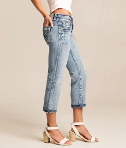 Jeans|Bottoms | Miss Me Mid-Rise Universal Capri Stretch Jean M1015