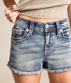 Miss Me Mid-Rise Universal Stretch Short L268 Sale