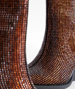 Beast Fashion Mikayla Glitz Ankle Boot Brown Online