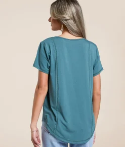 White Crow Mila Soft T-Shirt Silver Pine Discount