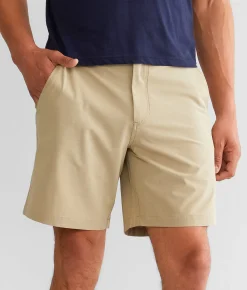 Bottoms|Shorts | Flag & Anthem Millen Performance Stretch Walkshort Khaki
