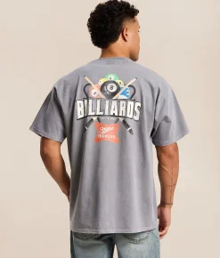 tee luv Miller High Life Billiards T-Shirt Storm Grey Pigment Online