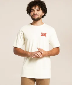 American Needle Miller High Life Deer T-Shirt Cream Online