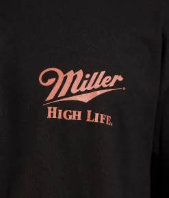 tee luv Miller High Life Draft Pool Table T-Shirt Black Hot