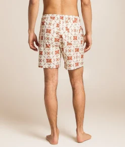 Valor Miller High Life Stretch Swim Trunks Cream
