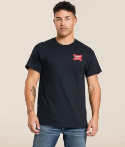 Tops|Graphic T-Shirts | American Needle Miller High Life T-Shirt Black