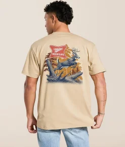 tee luv Miller High Life T-Shirt Sand Sale