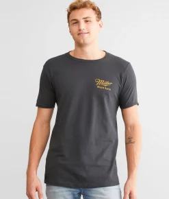 Graphic T-Shirts | tee luv Miller High Life T-Shirt Vintage Black