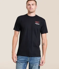 Tops|Graphic T-Shirts | Screen Stars Miller Lite Billiards Club T-Shirt Black