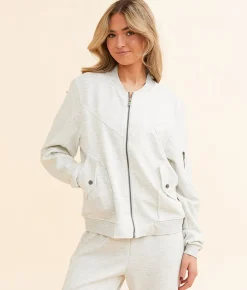 Buckle Black Miloh Jacket Ivory Heather Grey Sale