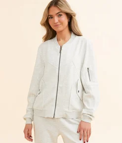 Buckle Black Miloh Jacket Ivory Heather Grey Sale