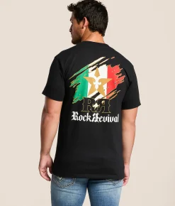 Tops|Graphic T-Shirts | Rock Revival Milo T-Shirt Black