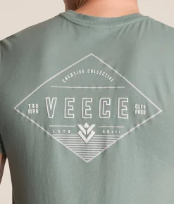 Veece Mind Melt T-Shirt Sea Green