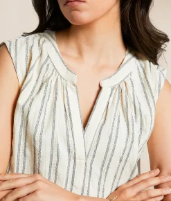 Dresses | Z Supply Minna Striped Mini Dress Sea Salt