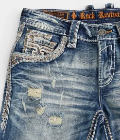 Rock Revival Minos Slim Boot Stretch Jean Minos SB202