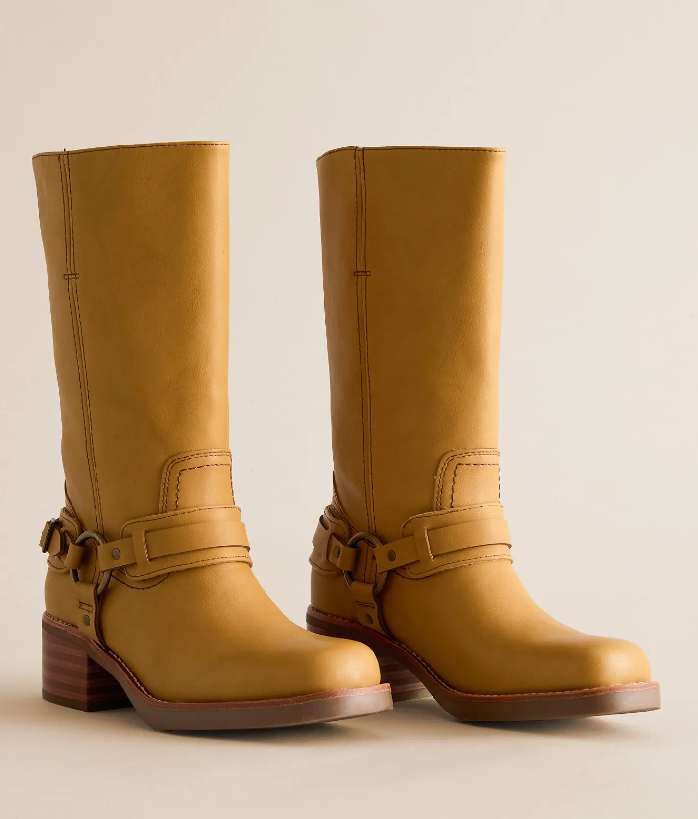 Frye and Co. Miranda Harness Boot Banana Discount