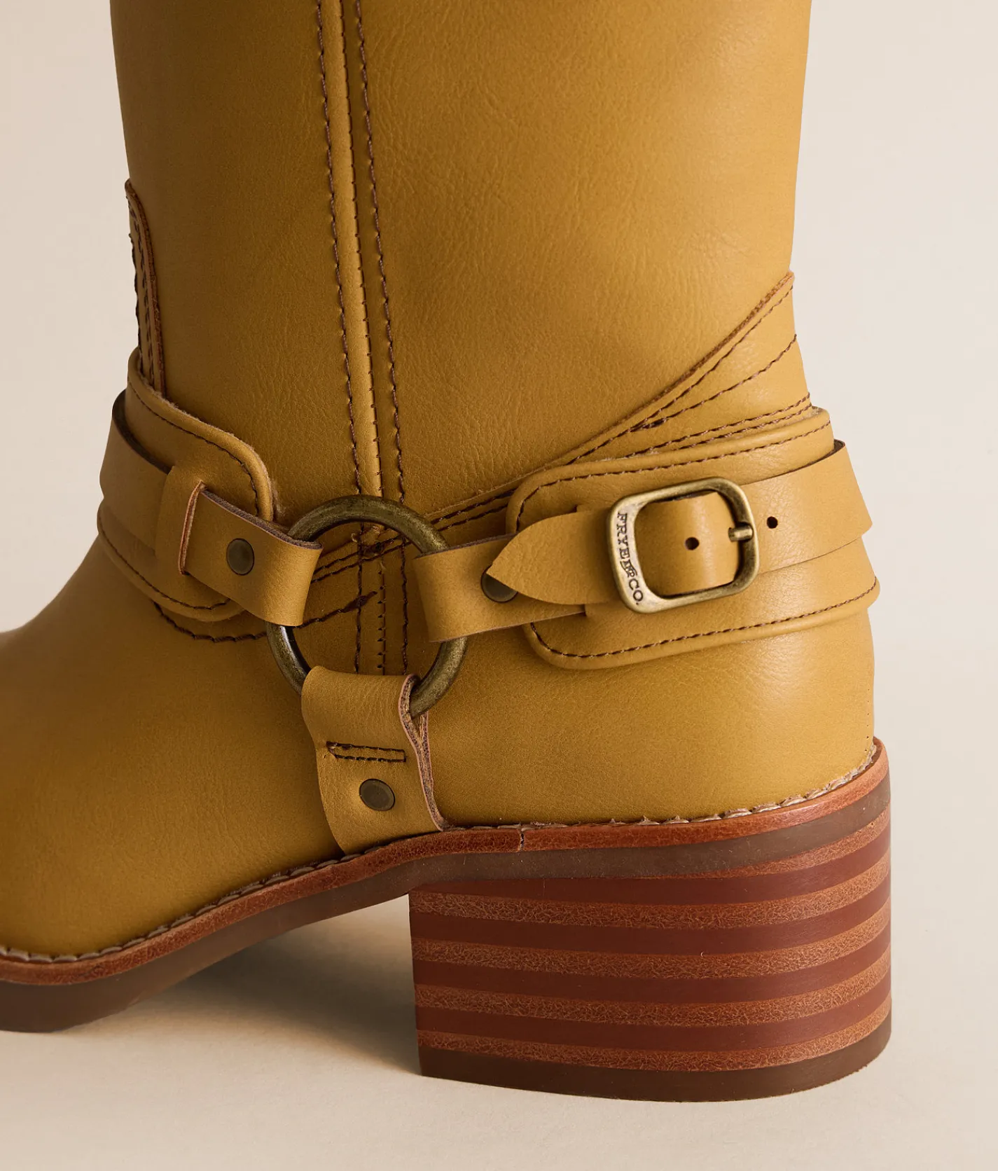 Frye and Co. Miranda Harness Boot Banana Discount