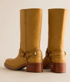 Frye and Co. Miranda Harness Boot Banana Discount