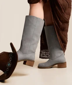 Shoes | Frye and Co. Miranda Wide Calf Boot Dusty Blue