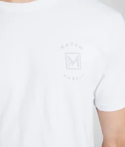 Maven Co-op Mirror Dimly T-Shirt White Sale