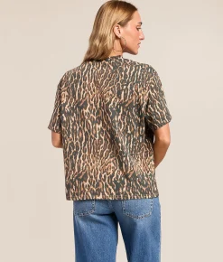 Tops | Modish Rebel Misbehavin' T-Shirt Cheetah