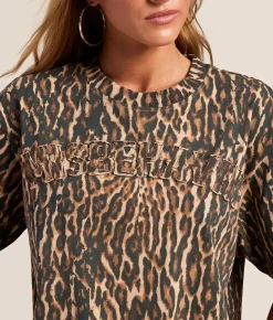 Tops | Modish Rebel Misbehavin' T-Shirt Cheetah