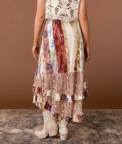 Gimmicks Mixed Print Maxi Skirt Multi Outlet