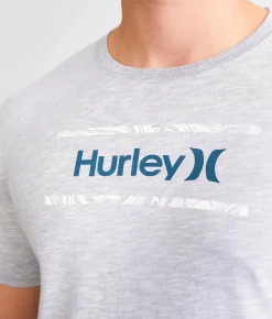 Hurley Mixture T-Shirt Flint Stone White H2O Dri Best