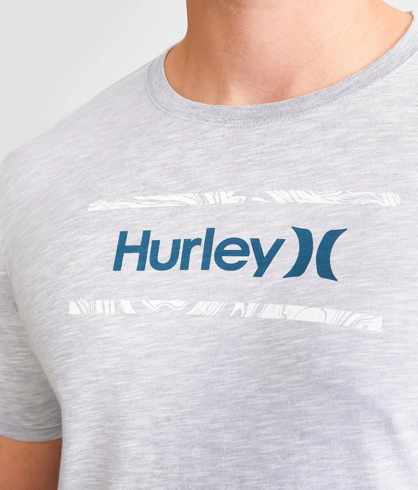 Hurley Mixture T-Shirt Flint Stone White H2O Dri Best