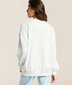 Gameday SOCIAL® Mizzou Tigers Oversized Pullover White
