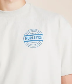 Tops | Hurley Mock Circle T-Shirt Bone