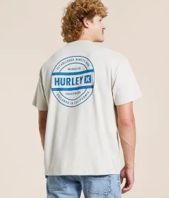 Tops | Hurley Mock Circle T-Shirt Bone