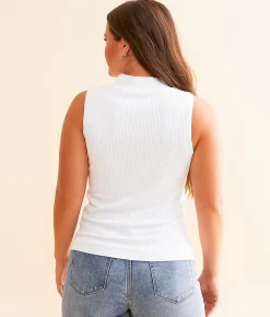 BKE core Mock Neck Tank Top Chili Pepper Hot