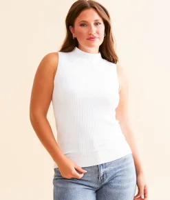 BKE core Mock Neck Tank Top Chili Pepper Hot